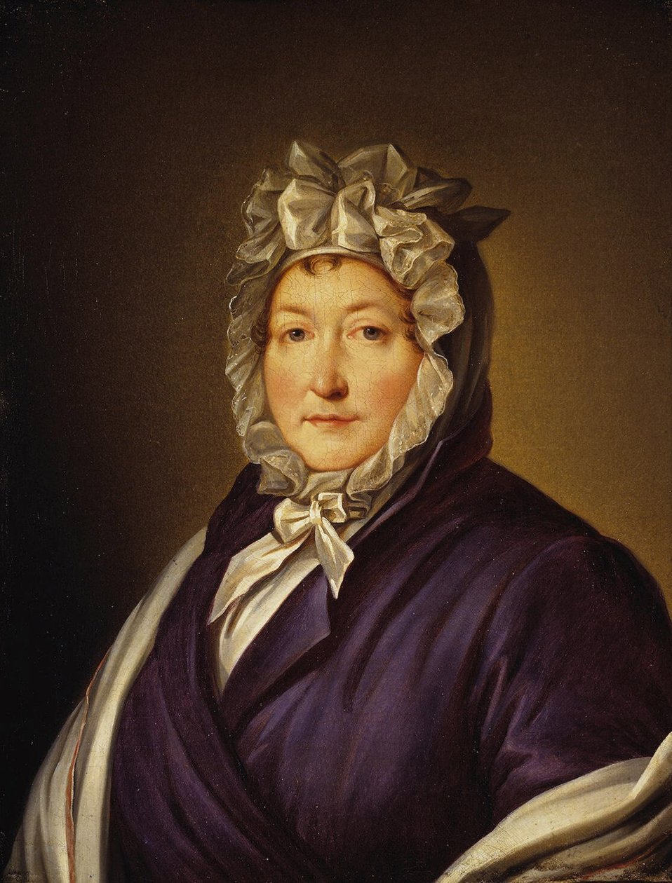 Porträtt av prinsessan Varvara Golitsyna, född von Engelhardt 1752-1815, 1800-talet av Giovanni Battista Damon Ortolani