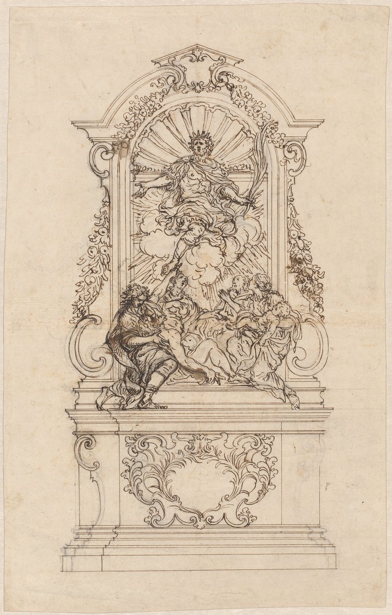 En relikvieskrin av Saint Sigismondo av Giovanni Battista Foggini