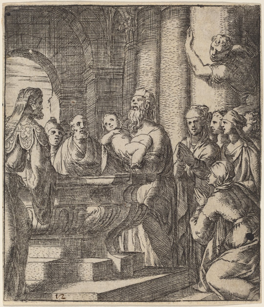 Kristi dop av Giovanni Battista Fontana