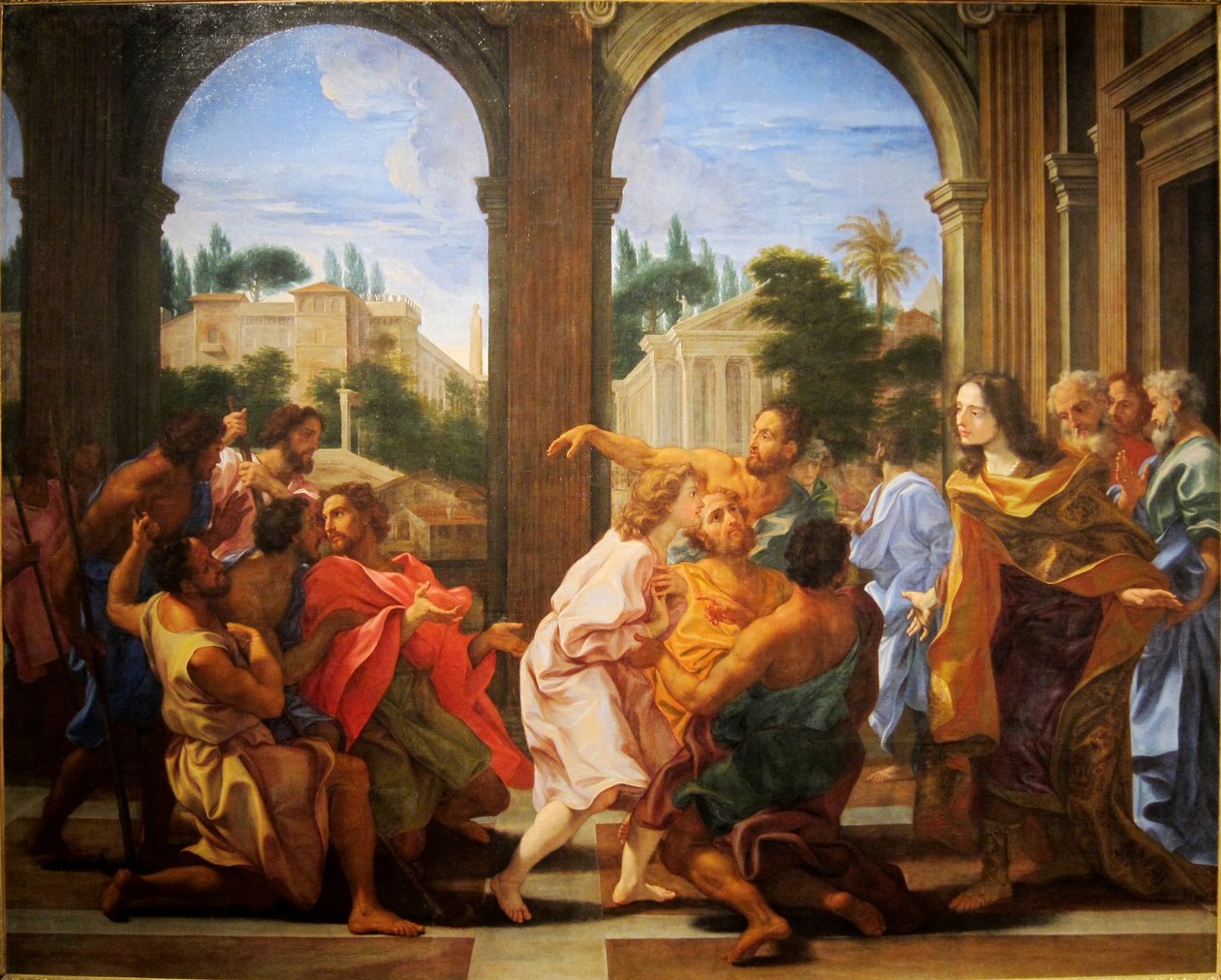 Josef erkänd av sina bröder av Giovanni Battista Gaulli