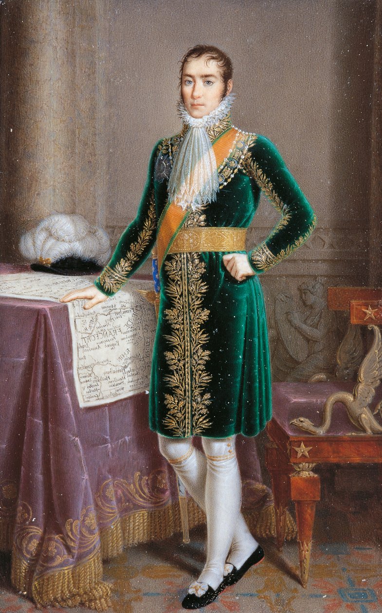 Porträtt av Eugene de Beauharnais (Paris av Giovanni Battista Gigola