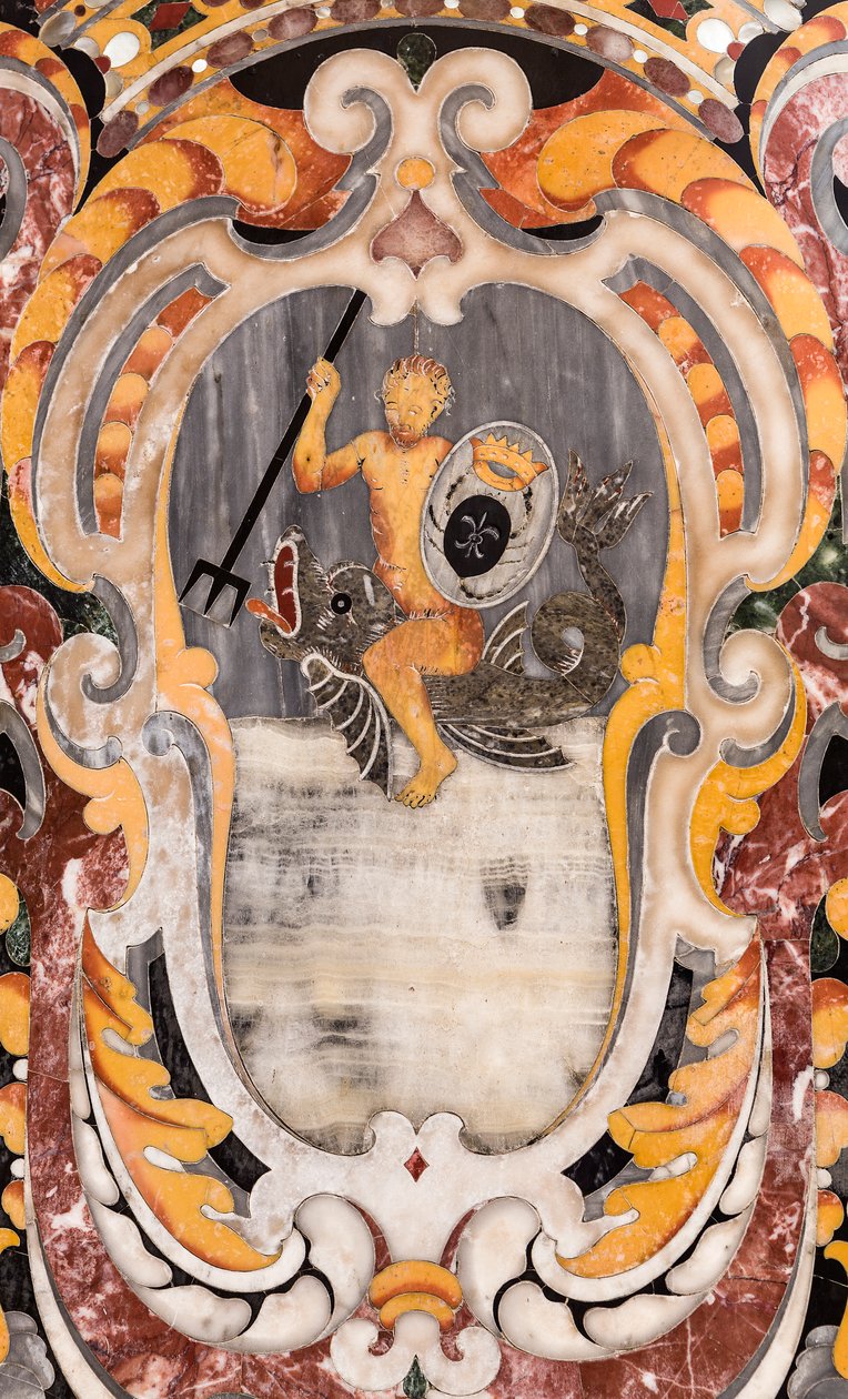 San Cataldo-katedralen, San Cataldo-kapellet, helgonets altare, detalj, Taranto, Puglia (foto) av Giovanni Battista Lombardelli