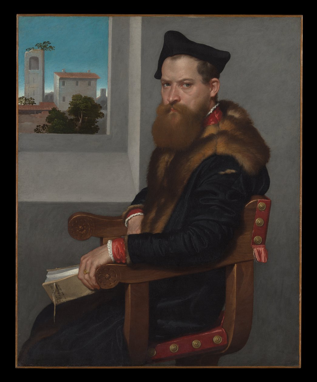 Bartolomeo Bonghi (död 1584) av Giovanni Battista Moroni