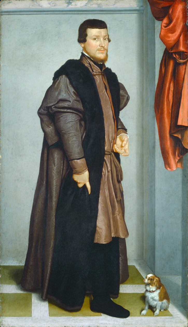 Gian Federico Madruzzo, ca. 1560. av Giovanni Battista Moroni