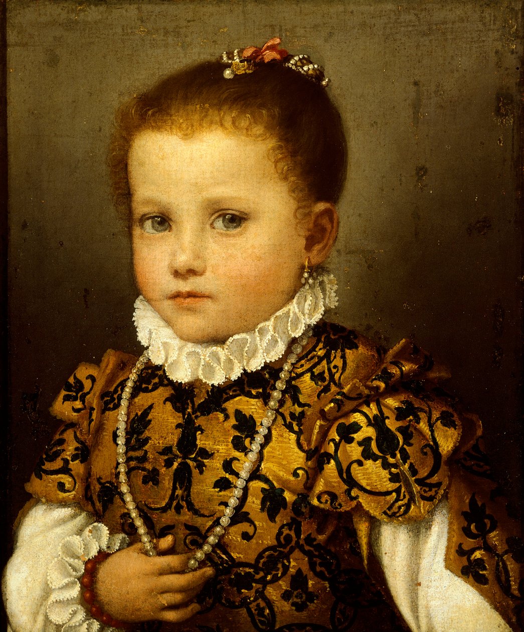 Flicka av familjen Redetti av Giovanni Battista Moroni