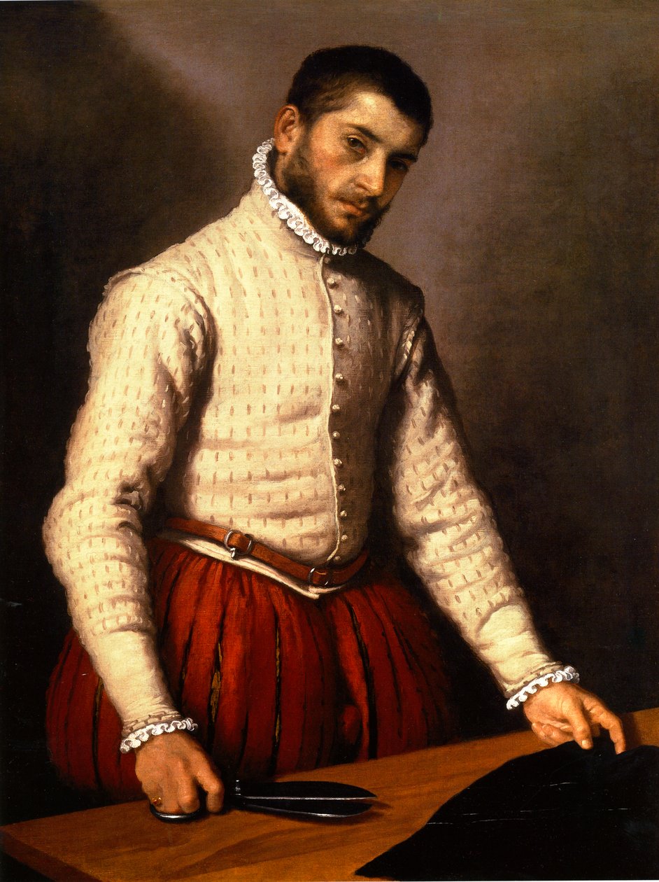 Italienska: Skräddaren av Giovanni Battista Moroni