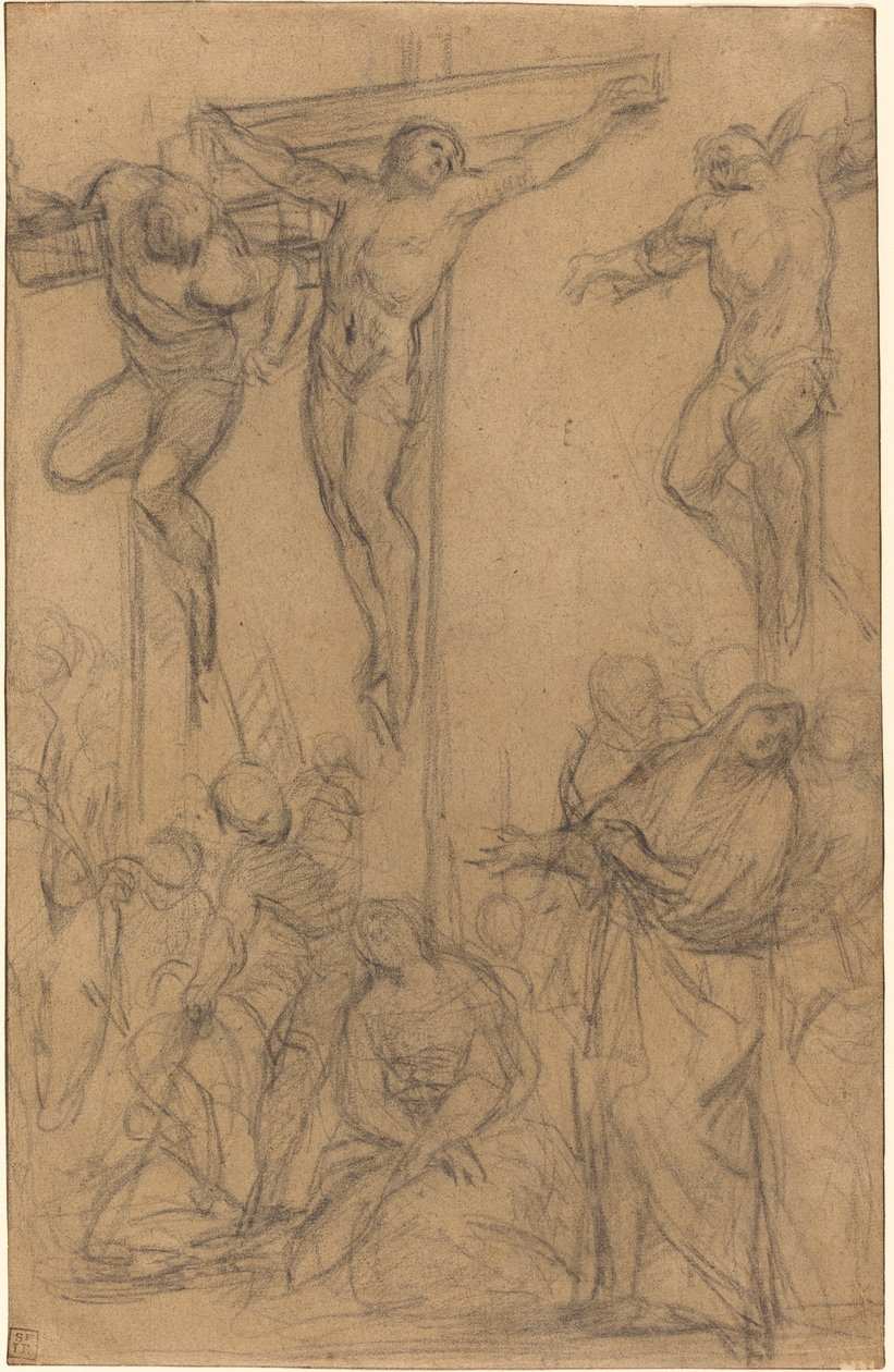 Korsfästelsen av Giovanni Battista Naldini