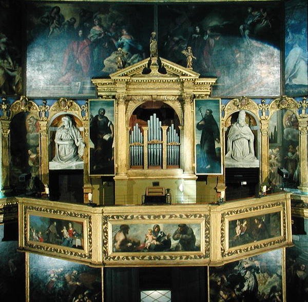 Utsikt över orgeln, 1615 av Giovanni Battista Novello