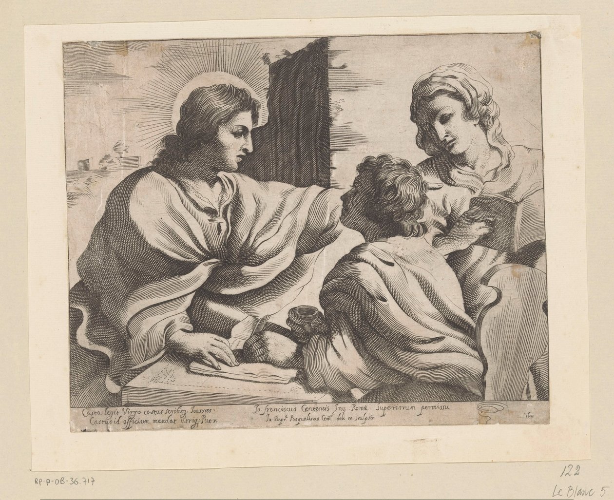 Johannes Döparen, Kristus och Maria av Giovanni Battista Pasqualini