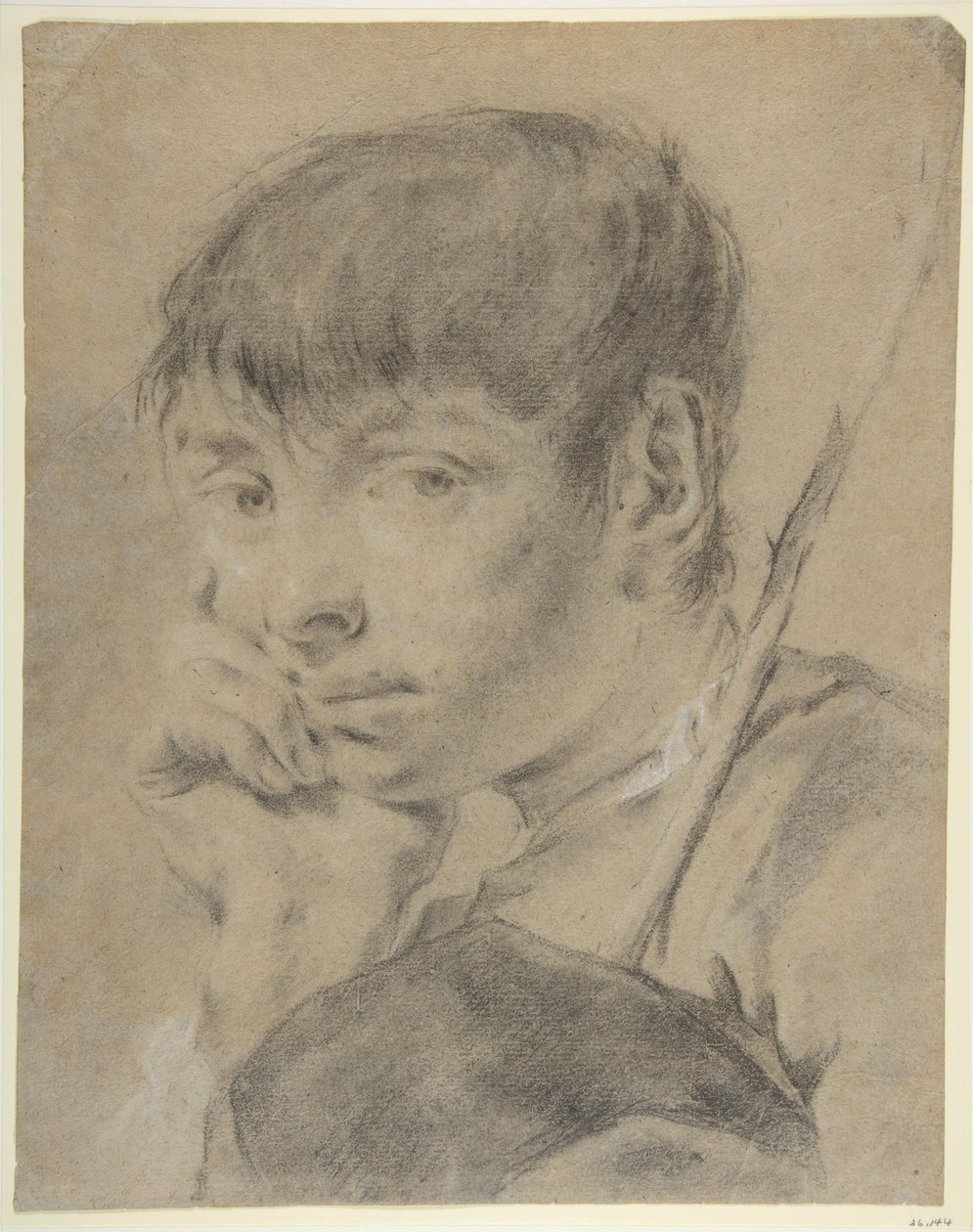Pojken med staven av Giovanni Battista Piazzetta