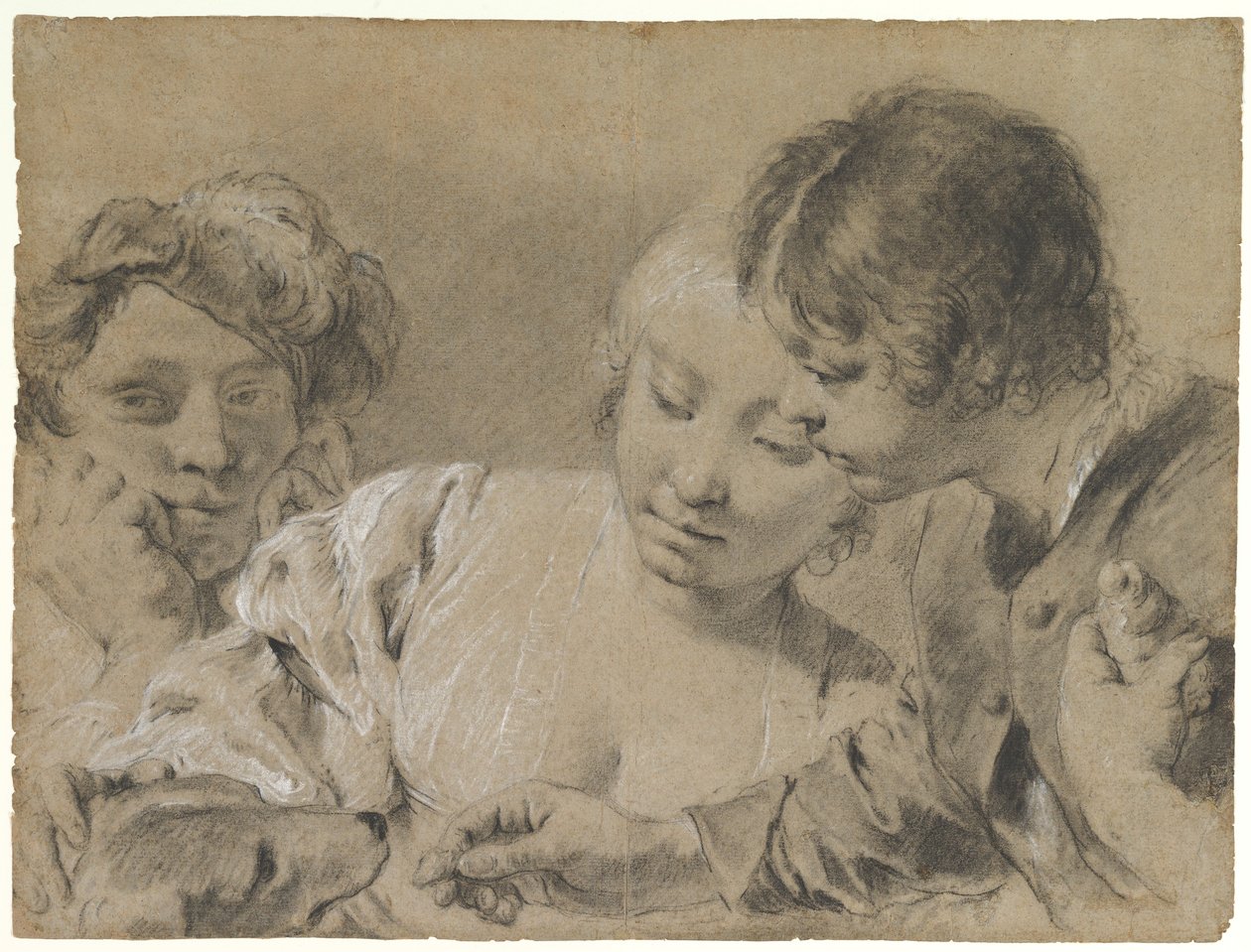 Att mata hunden av Giovanni Battista Piazzetta