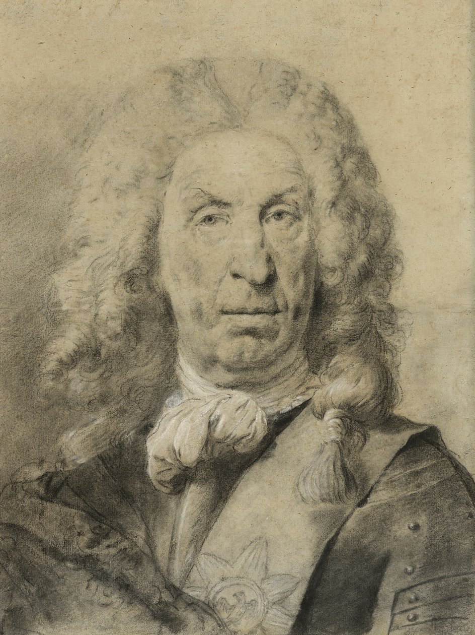 Porträtt av marskalk von der Schulenburg av Giovanni Battista Piazzetta