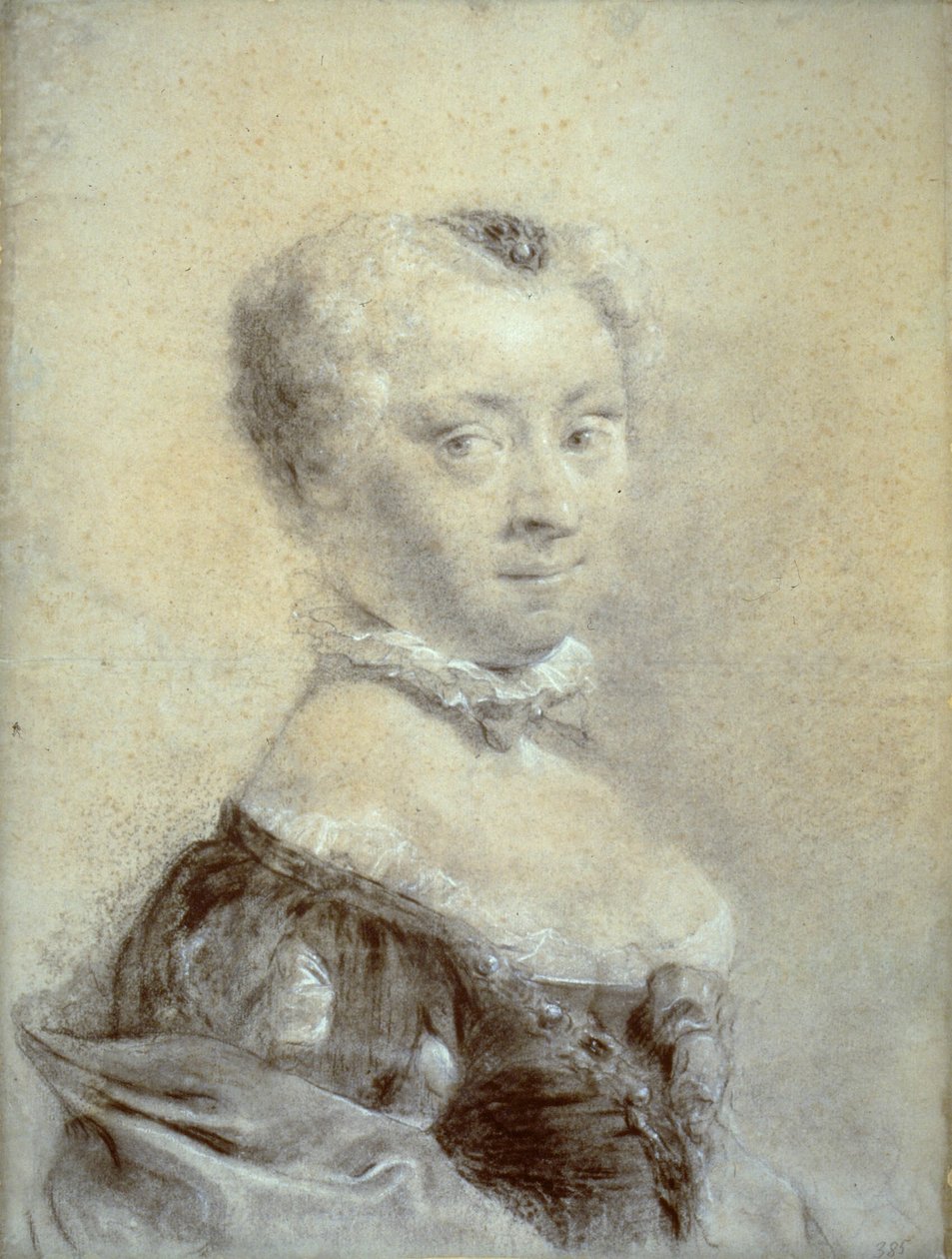 Porträtt av Sophie Juliane von der Schulenburg av Giovanni Battista Piazzetta