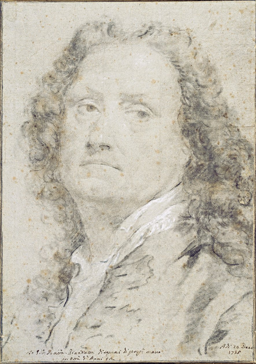 Självporträtt, 1735 av Giovanni Battista Piazzetta