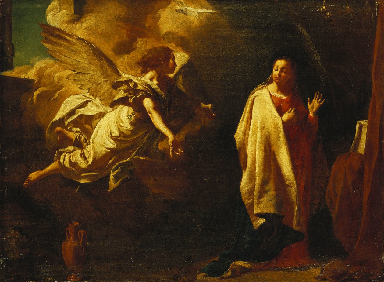 Bebådelsen av Giovanni Battista Piazzetta
