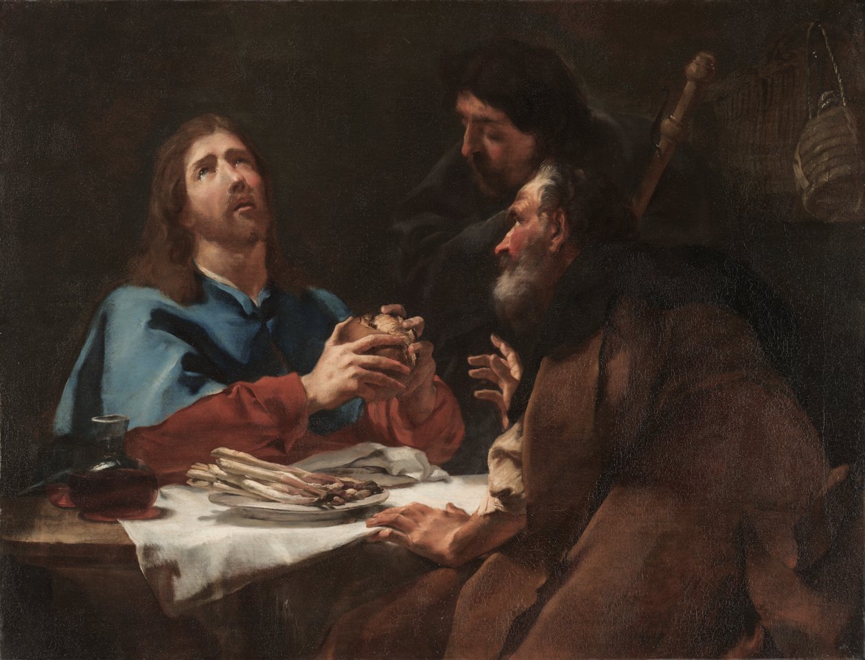 Nattvarden i Emmaus av Giovanni Battista Piazzetta