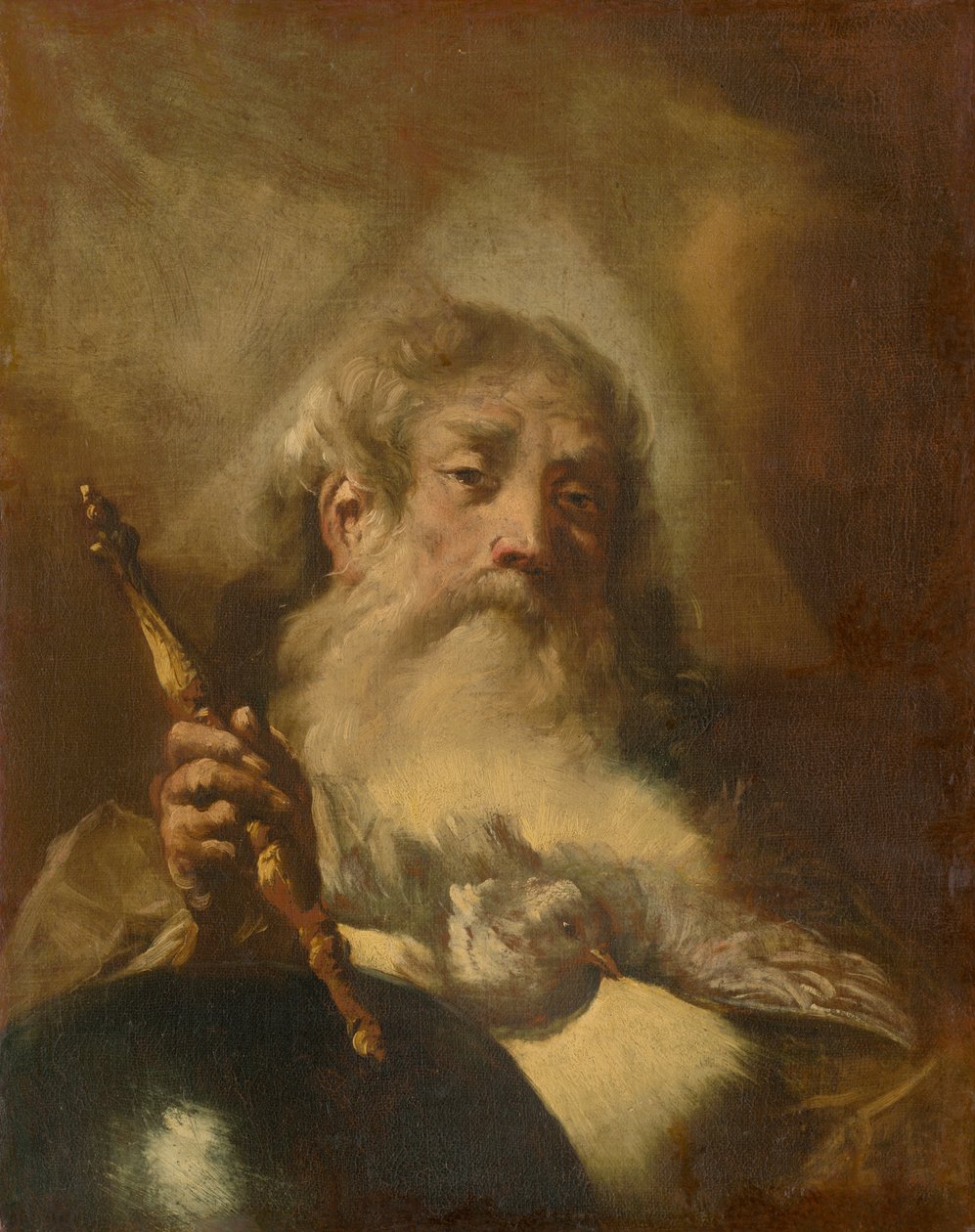 Den evige Fadern, ca. 1750. av Giovanni Battista Piazzetta