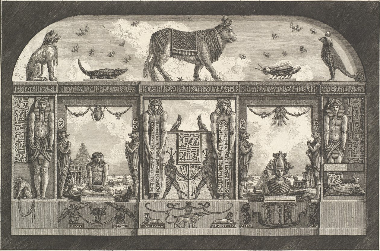 Forntida egyptisk prydnad, 1769. av Giovanni Battista Piranesi