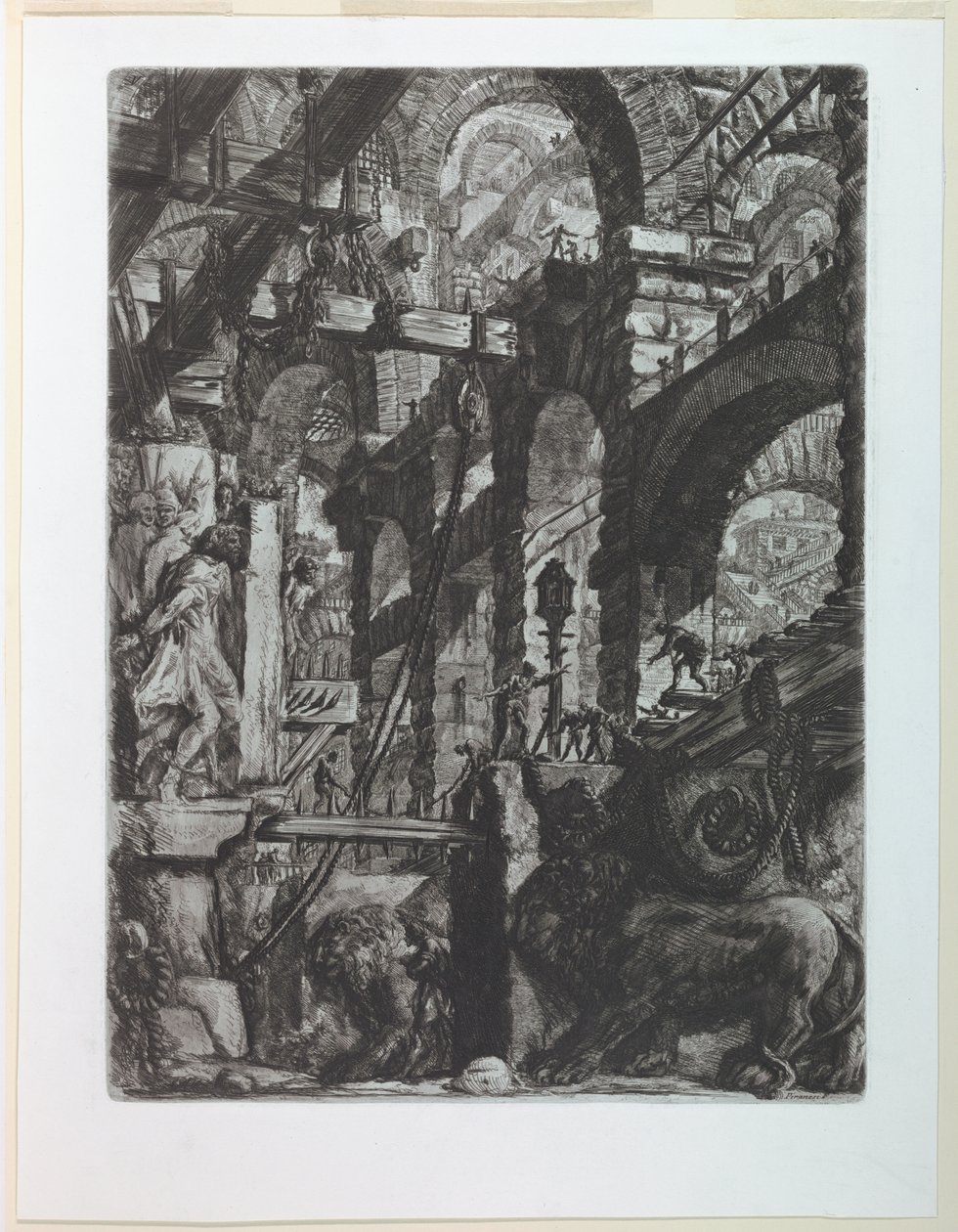 Prisons Series, skylt V av Giovanni Battista Piranesi