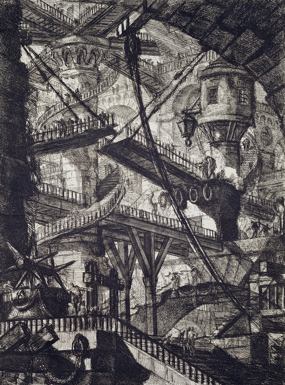 Fängelser VII av Giovanni Battista Piranesi