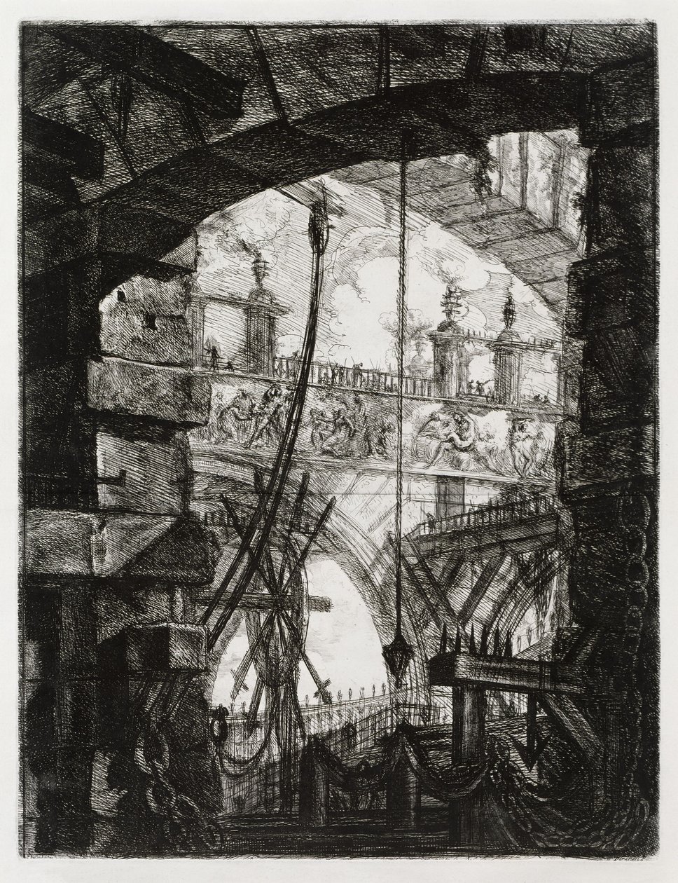Det stora torget av Giovanni Battista Piranesi