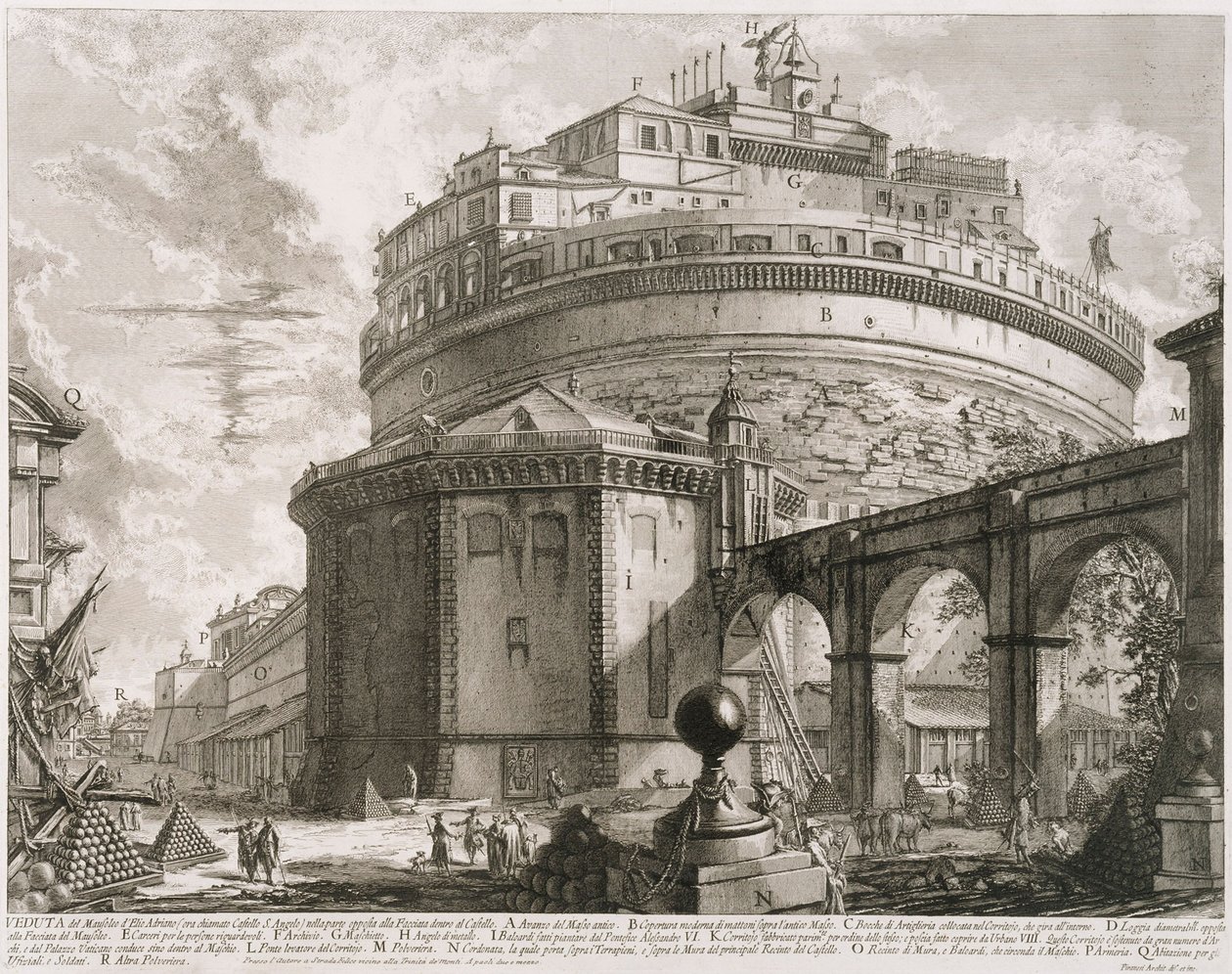 Hadrianus mausoleum, Castel Sant