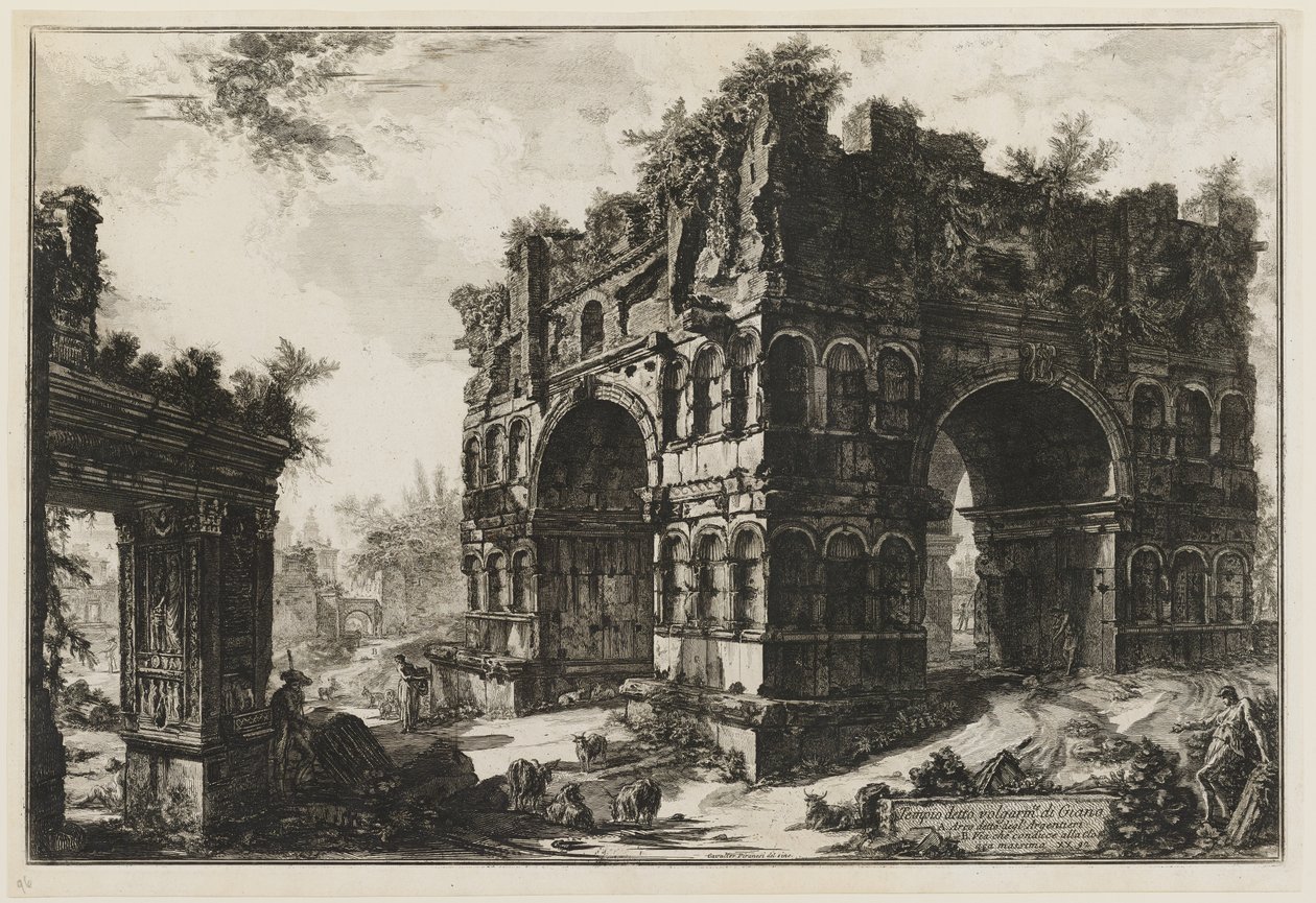 Janustemplet av Giovanni Battista Piranesi