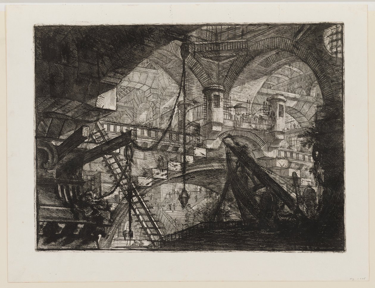 Bågen med snäckornamentet av Giovanni Battista Piranesi