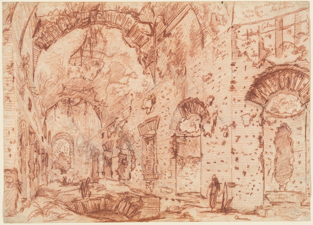 "Canopus" i Villa Adriana i Tivoli av Giovanni Battista Piranesi