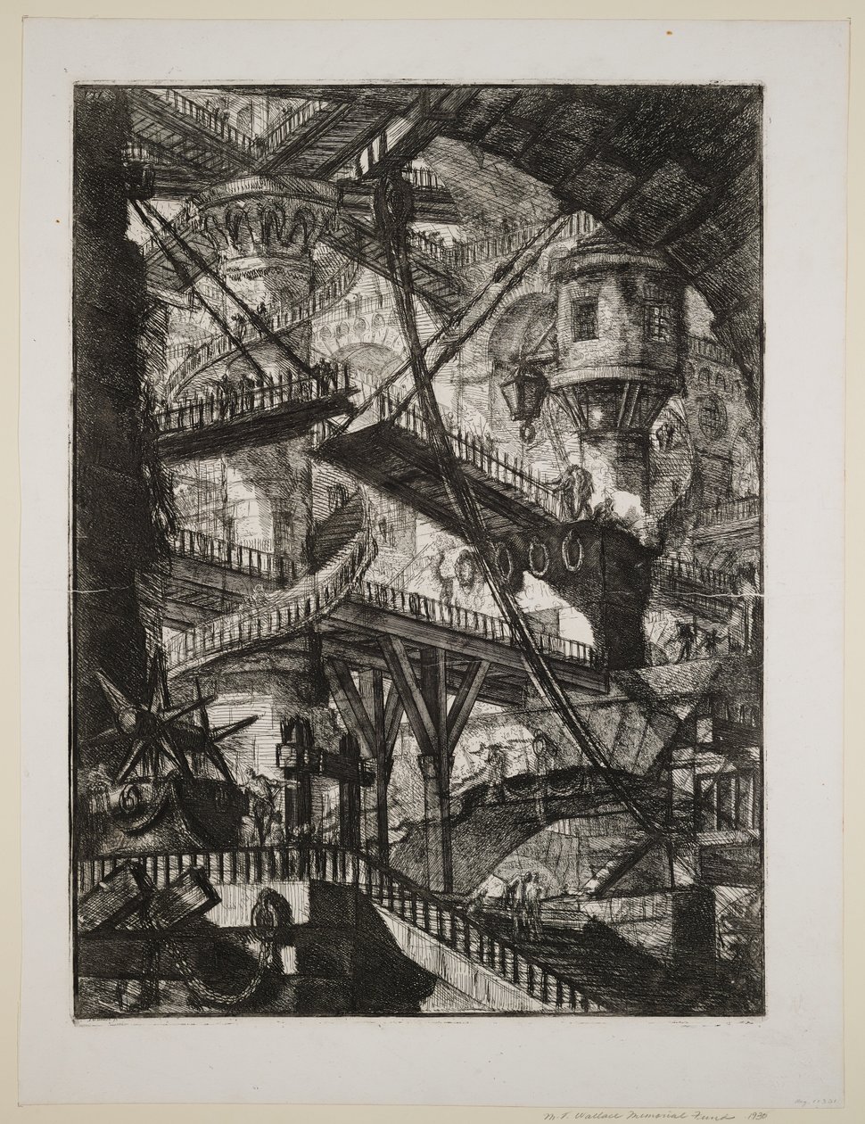 Vindbryggan av Giovanni Battista Piranesi