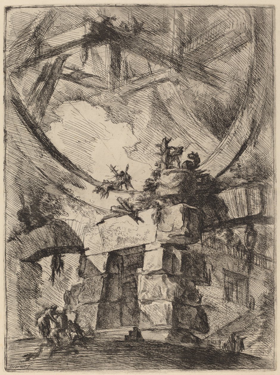 Jättehjulet av Giovanni Battista Piranesi