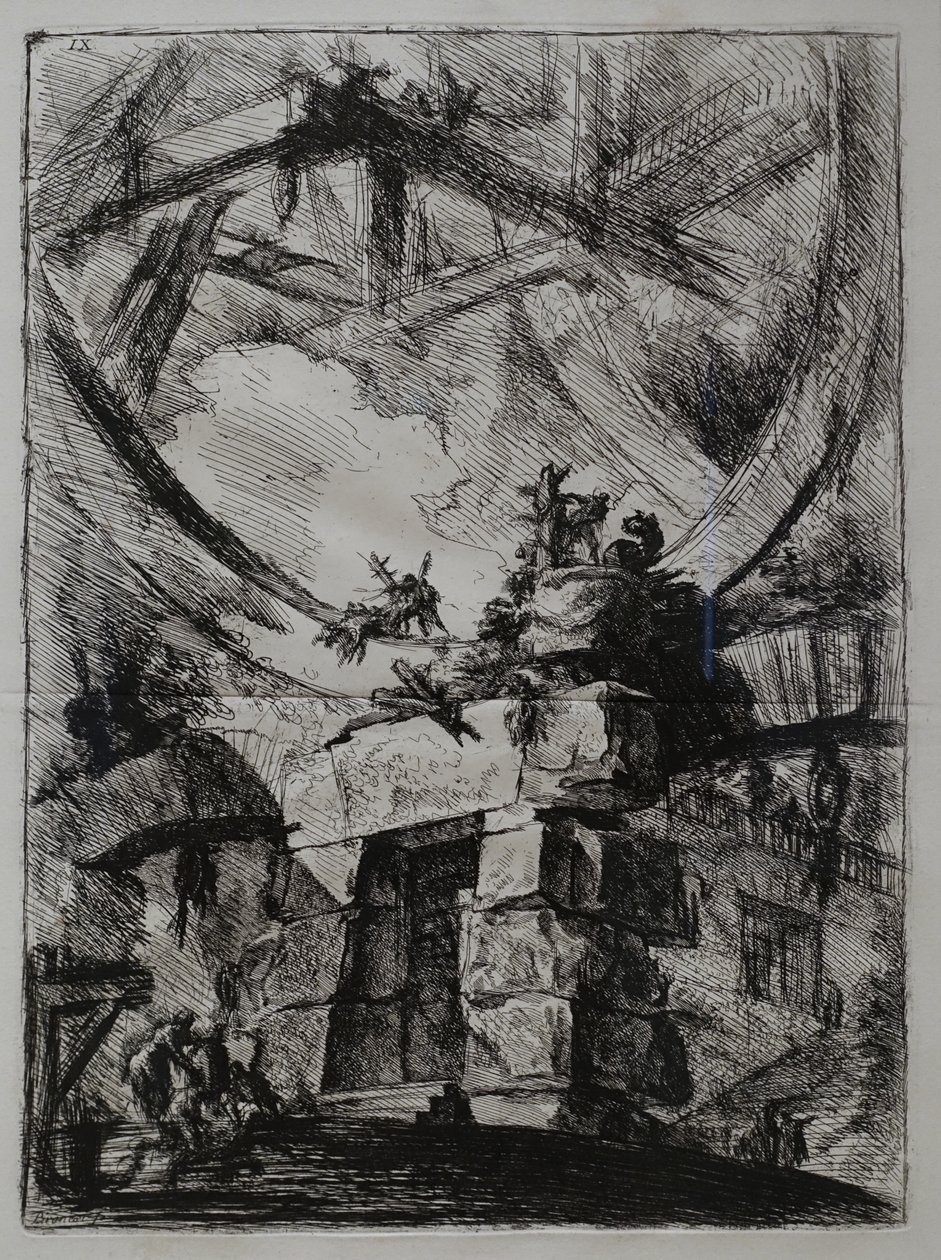 Det gigantiska hjulet av Giovanni Battista Piranesi