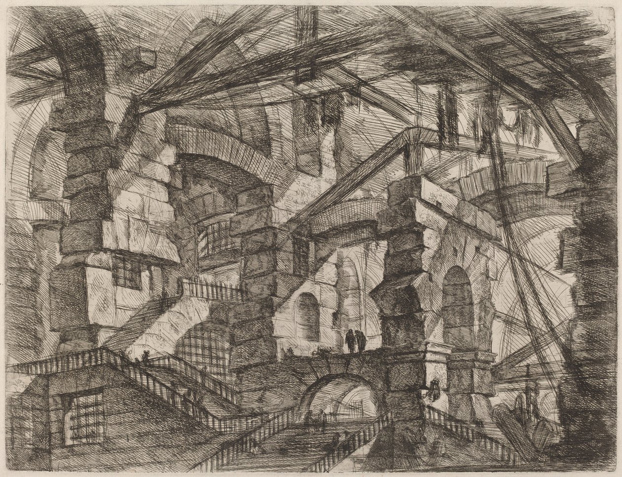 Den gotiska bågen av Giovanni Battista Piranesi