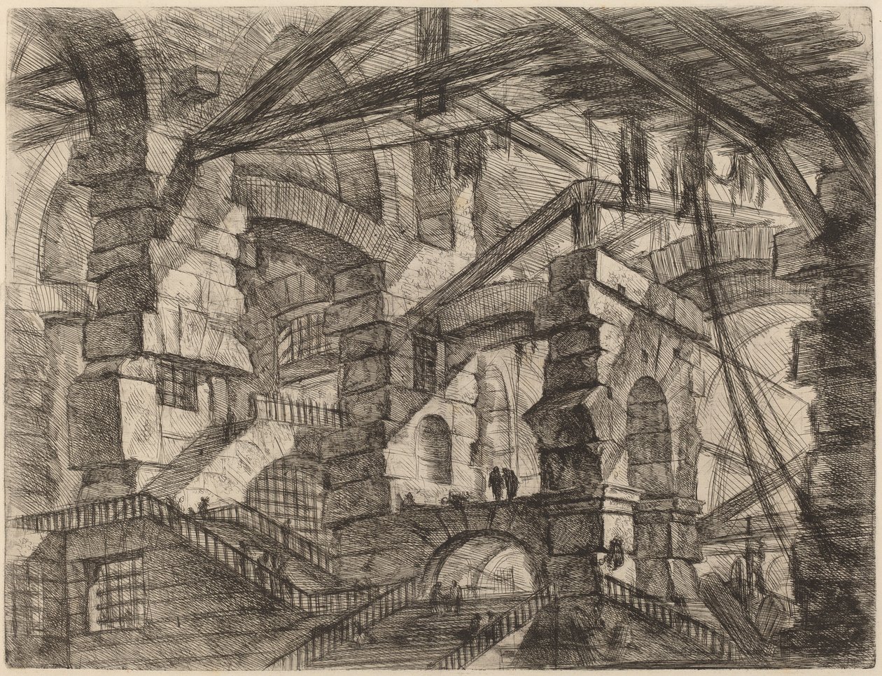 Den gotiska bågen av Giovanni Battista Piranesi