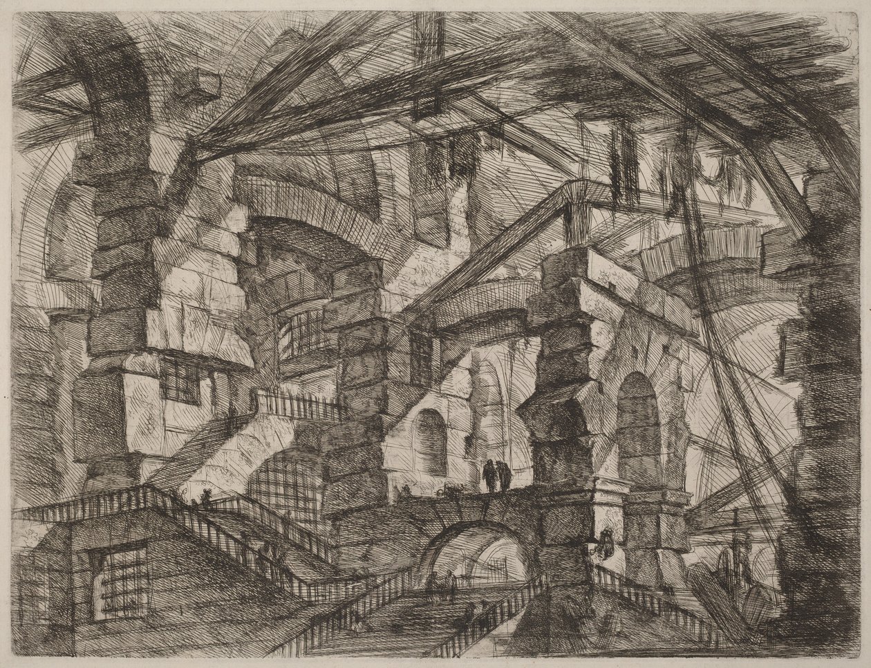 Den gotiska bågen av Giovanni Battista Piranesi