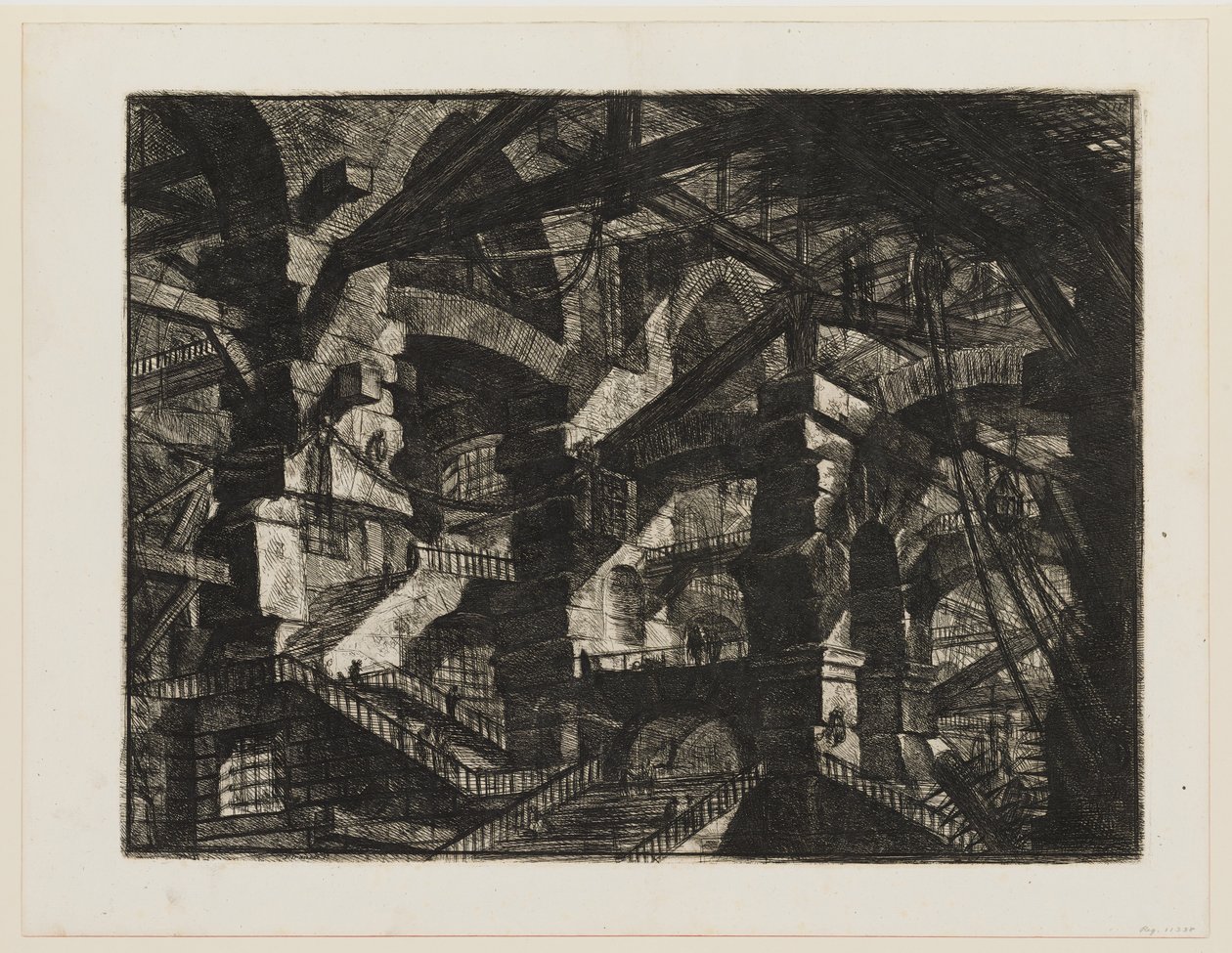 Den gotiska bågen av Giovanni Battista Piranesi