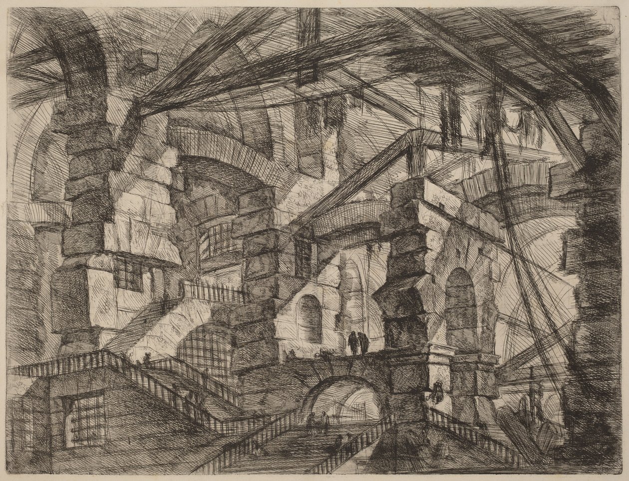 Den gotiska bågen av Giovanni Battista Piranesi