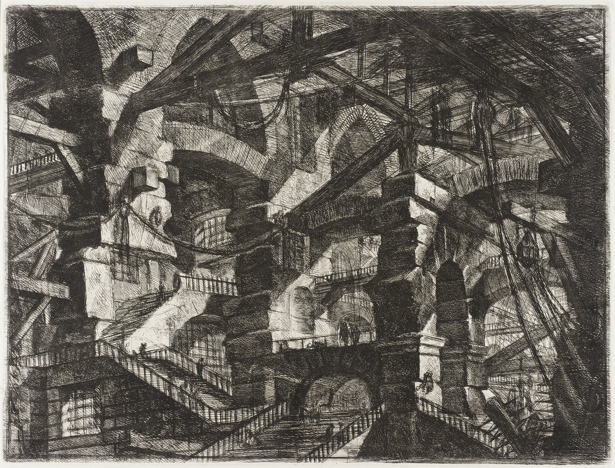 Den gotiska bågen av Giovanni Battista Piranesi