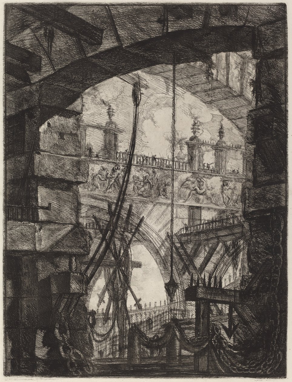 Grand Piazza av Giovanni Battista Piranesi