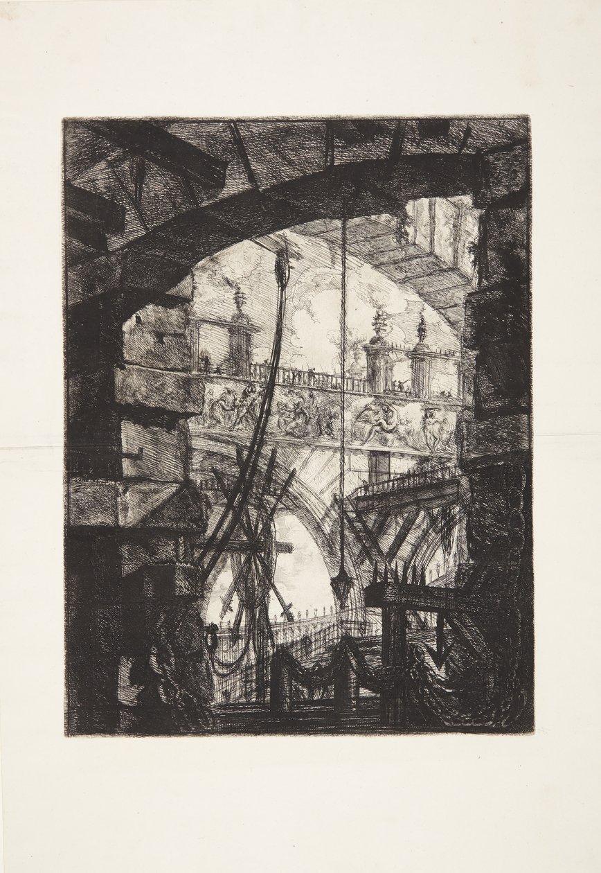 Grand Piazza av Giovanni Battista Piranesi
