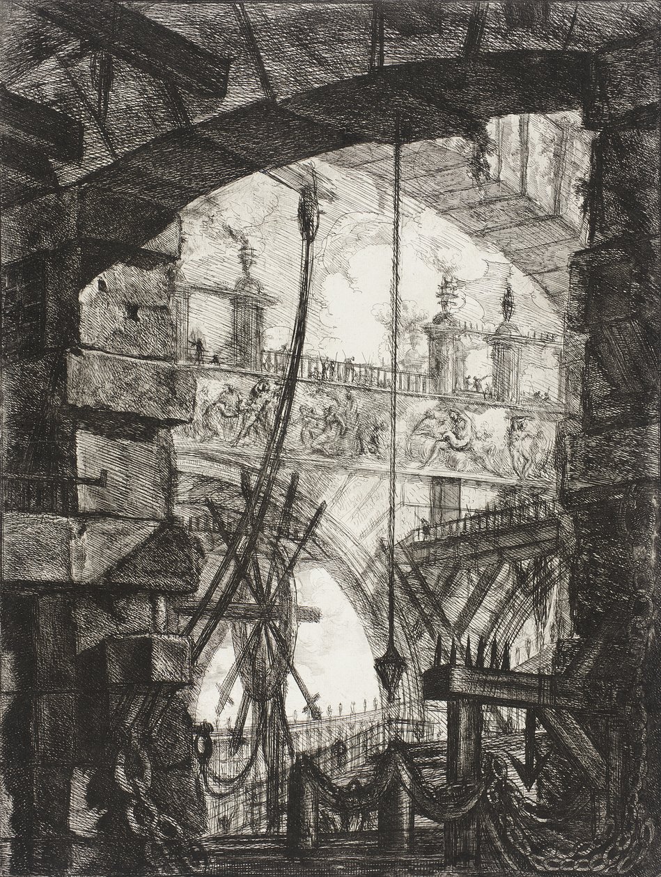 Det stora torget av Giovanni Battista Piranesi