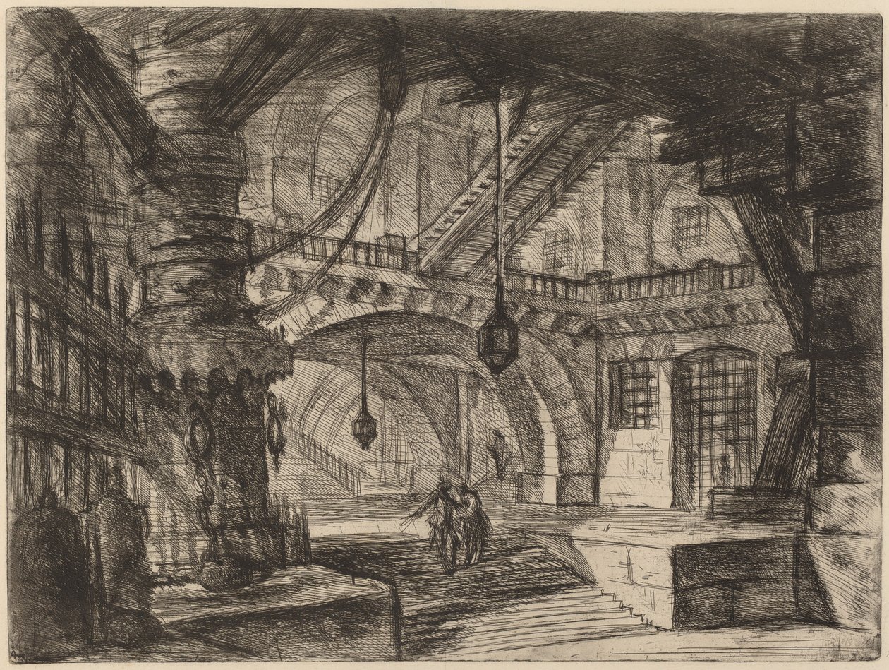 Piren med kedjor av Giovanni Battista Piranesi