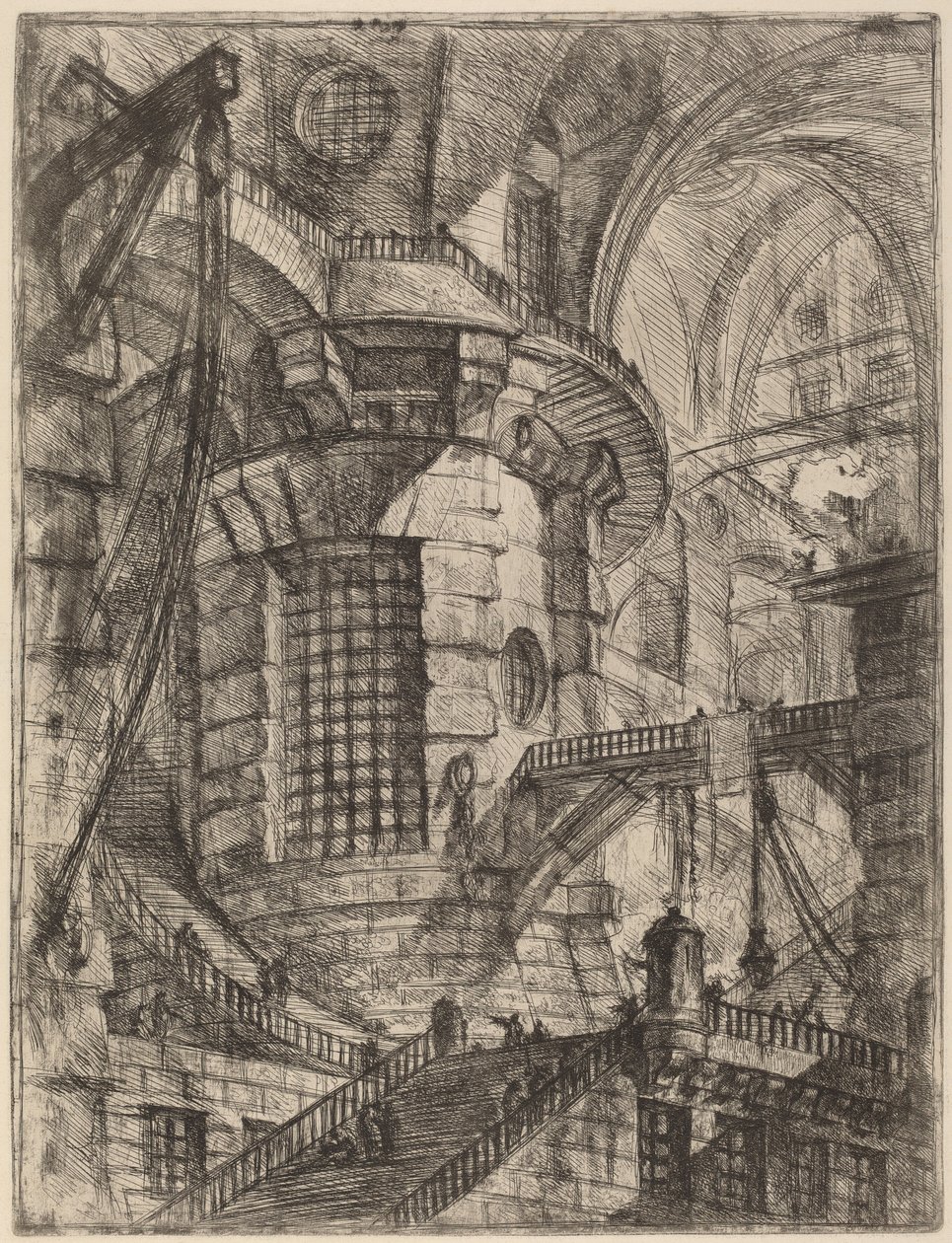Runda tornet av Giovanni Battista Piranesi