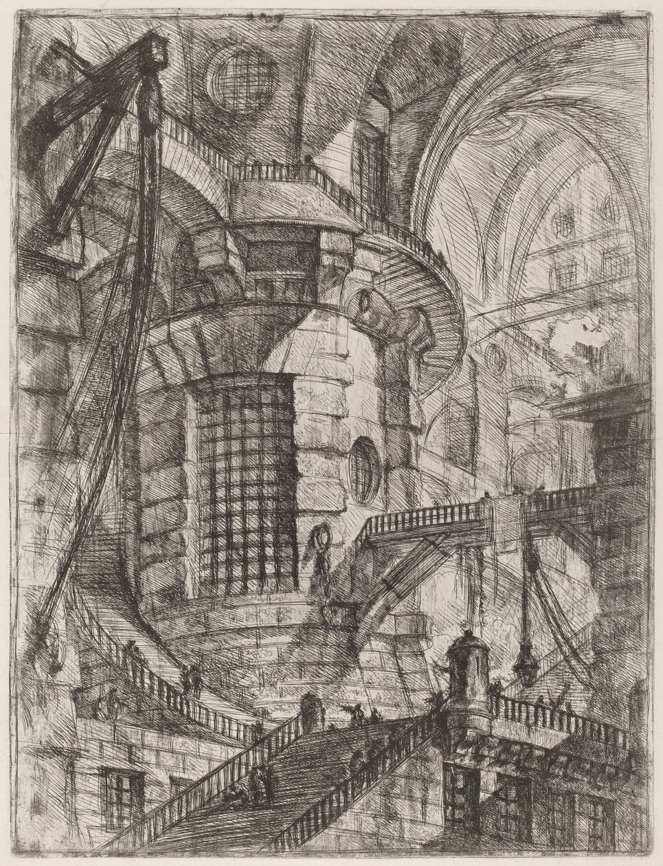Runda tornet av Giovanni Battista Piranesi