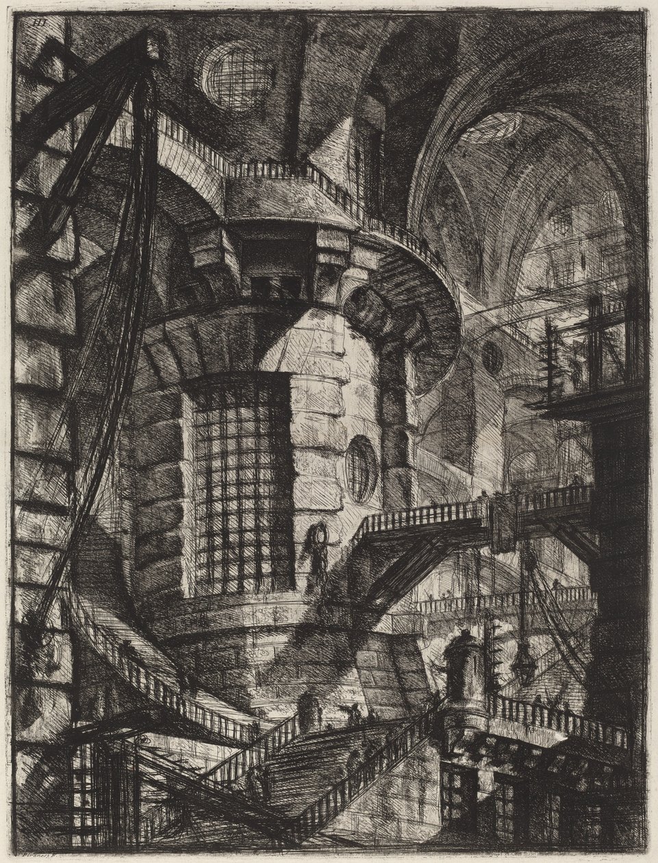 Runda tornet av Giovanni Battista Piranesi