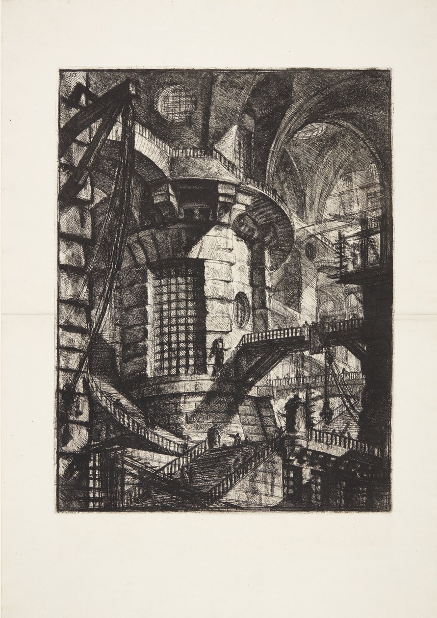 Runda tornet av Giovanni Battista Piranesi