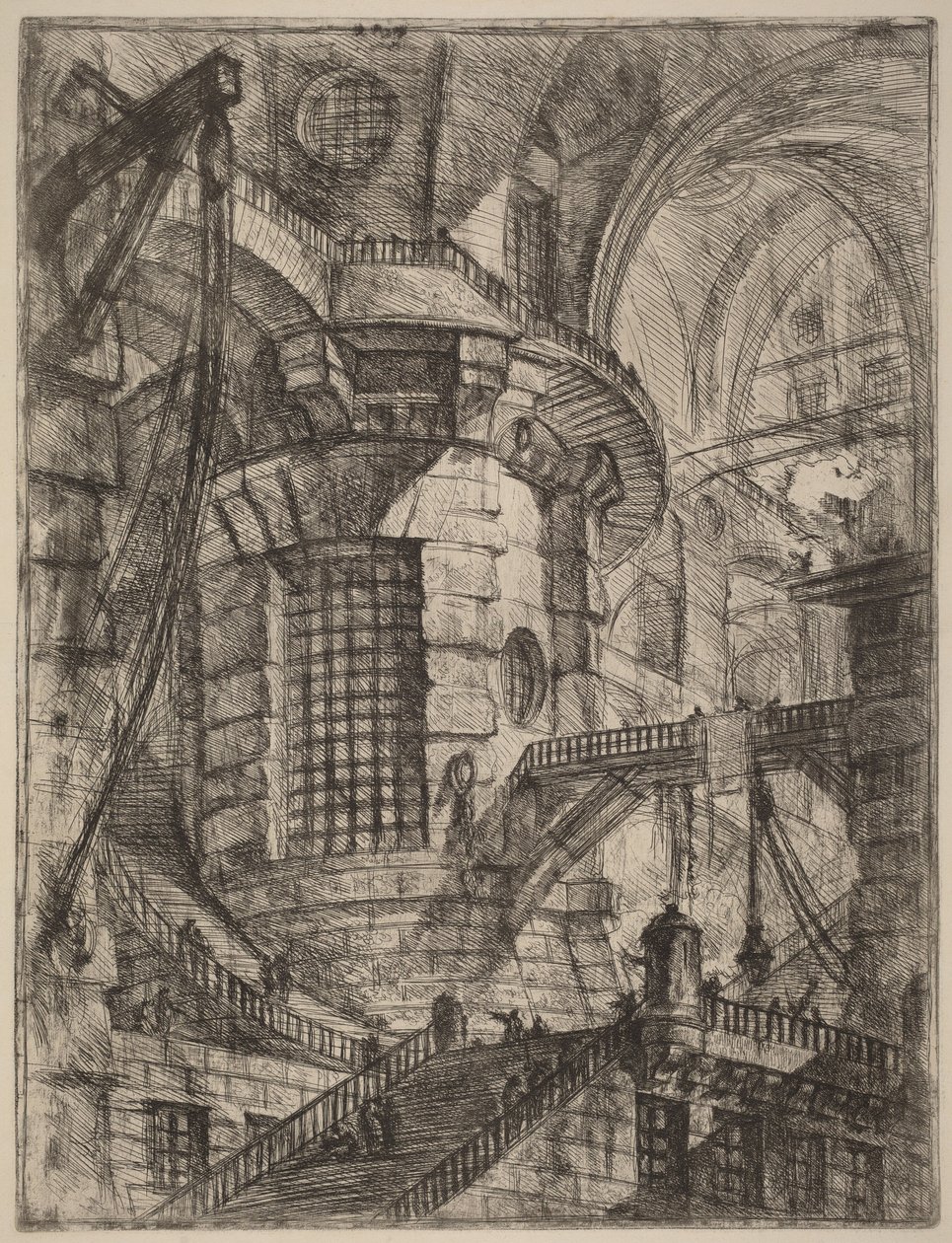 Det runda tornet av Giovanni Battista Piranesi