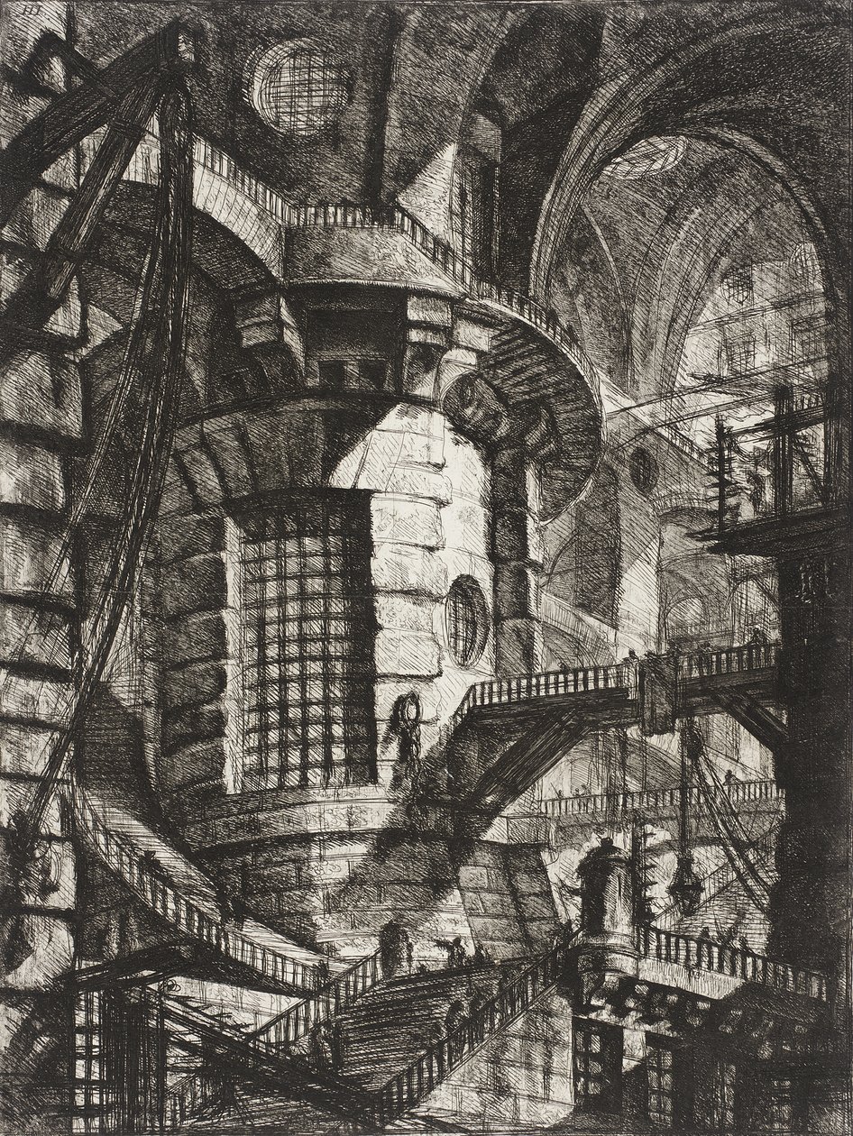 Det runda tornet av Giovanni Battista Piranesi