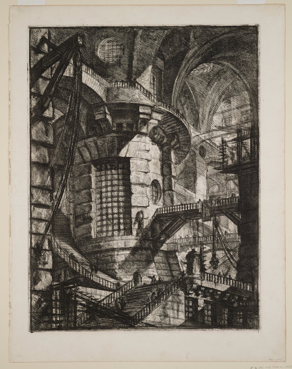 Det runda tornet av Giovanni Battista Piranesi