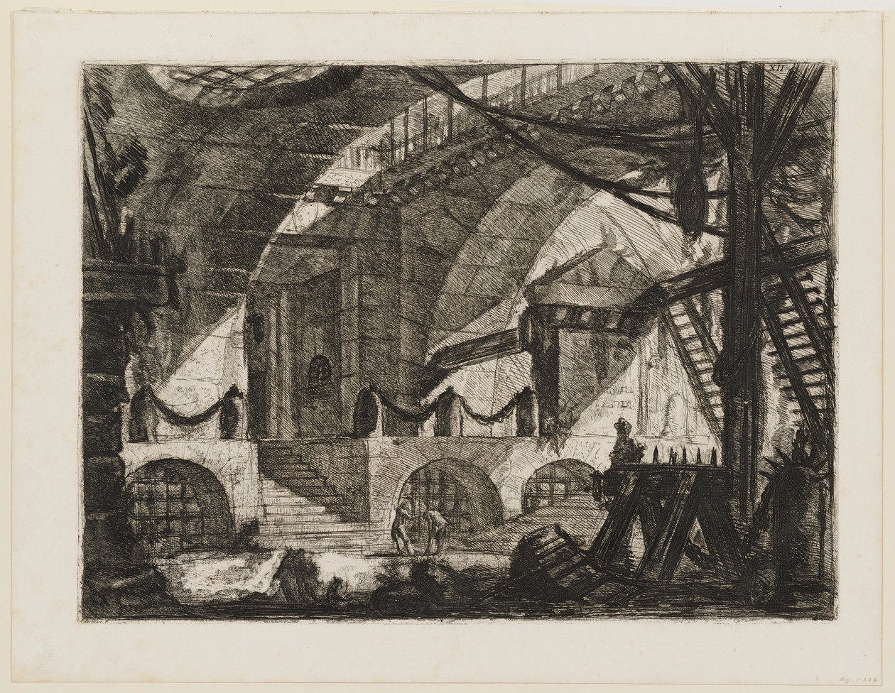 Sågbocken av Giovanni Battista Piranesi